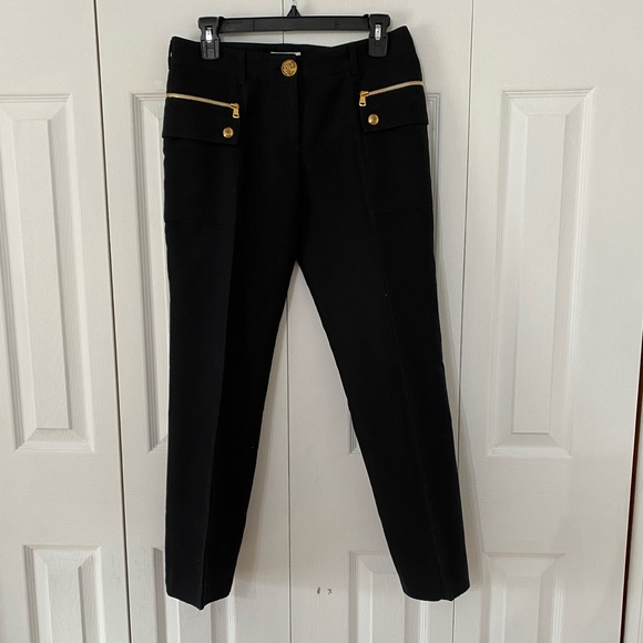 EMILIO PUCCI | Black Pants Gold Buttons 8 - Picture 2 of 7